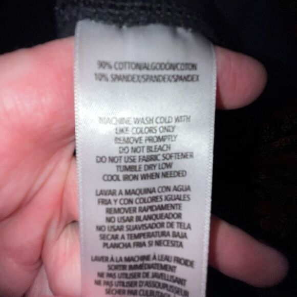 Tommy Hilfiger navy pull-on pants large - Picture 5 of 5